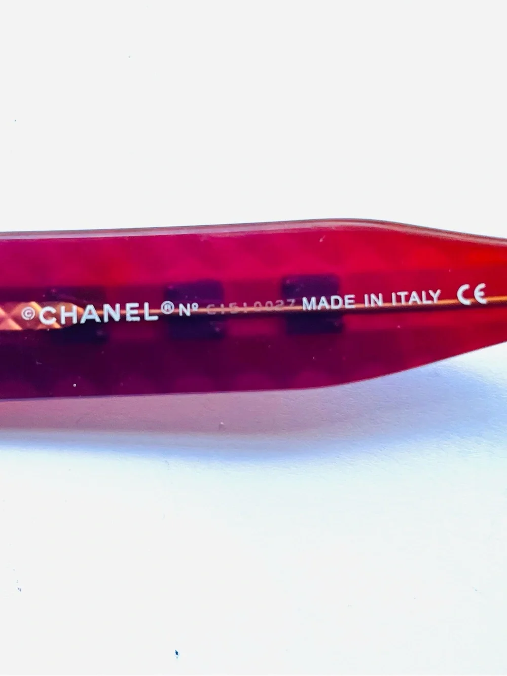 Chanel Vintage Chocolate Bar Quilted 5029 Womens Full Rim Eyewear Glasses - AS I